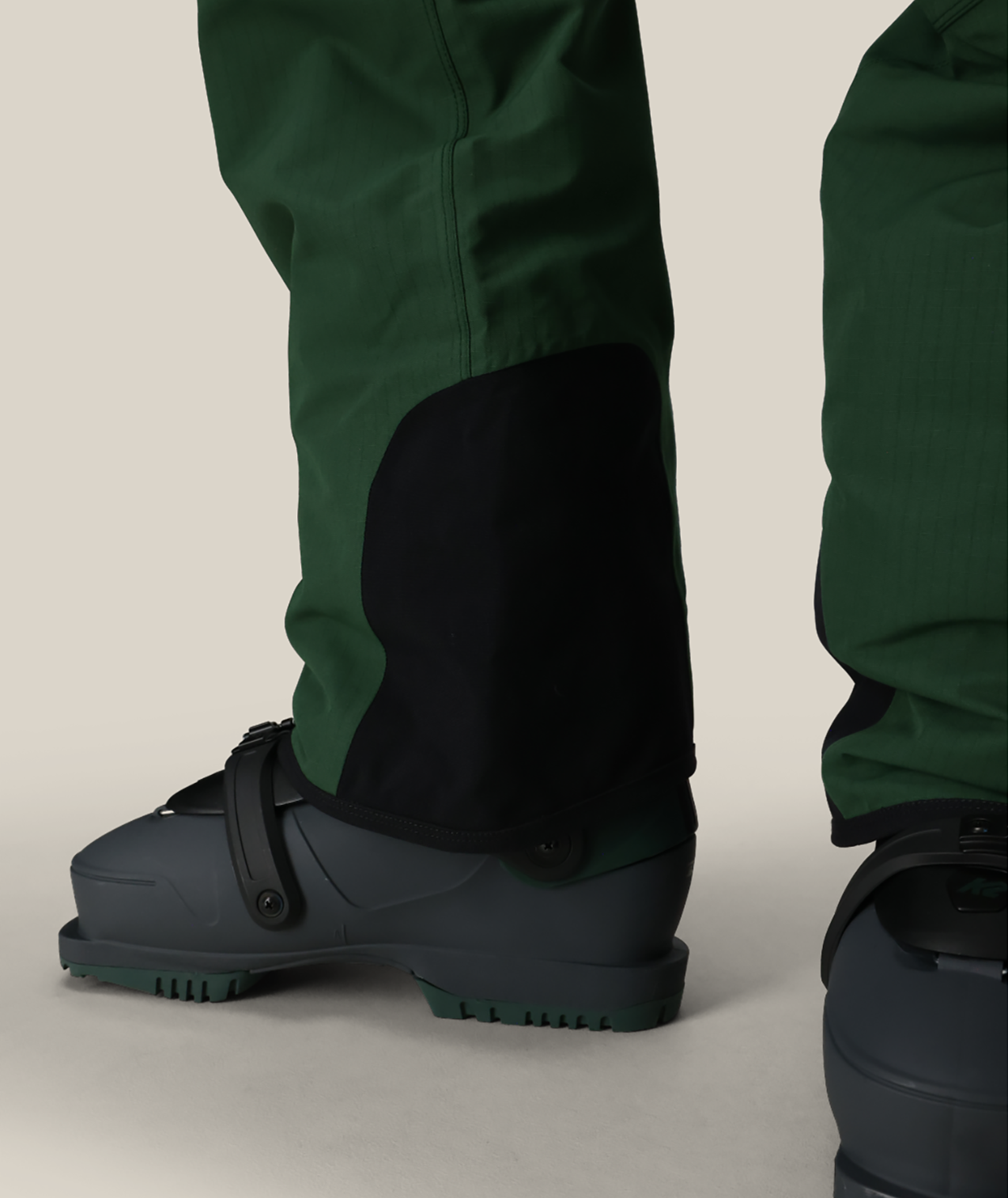 MENS HOT LAP™ INSULATED BIB - MOSS GREEN RIPSTOP