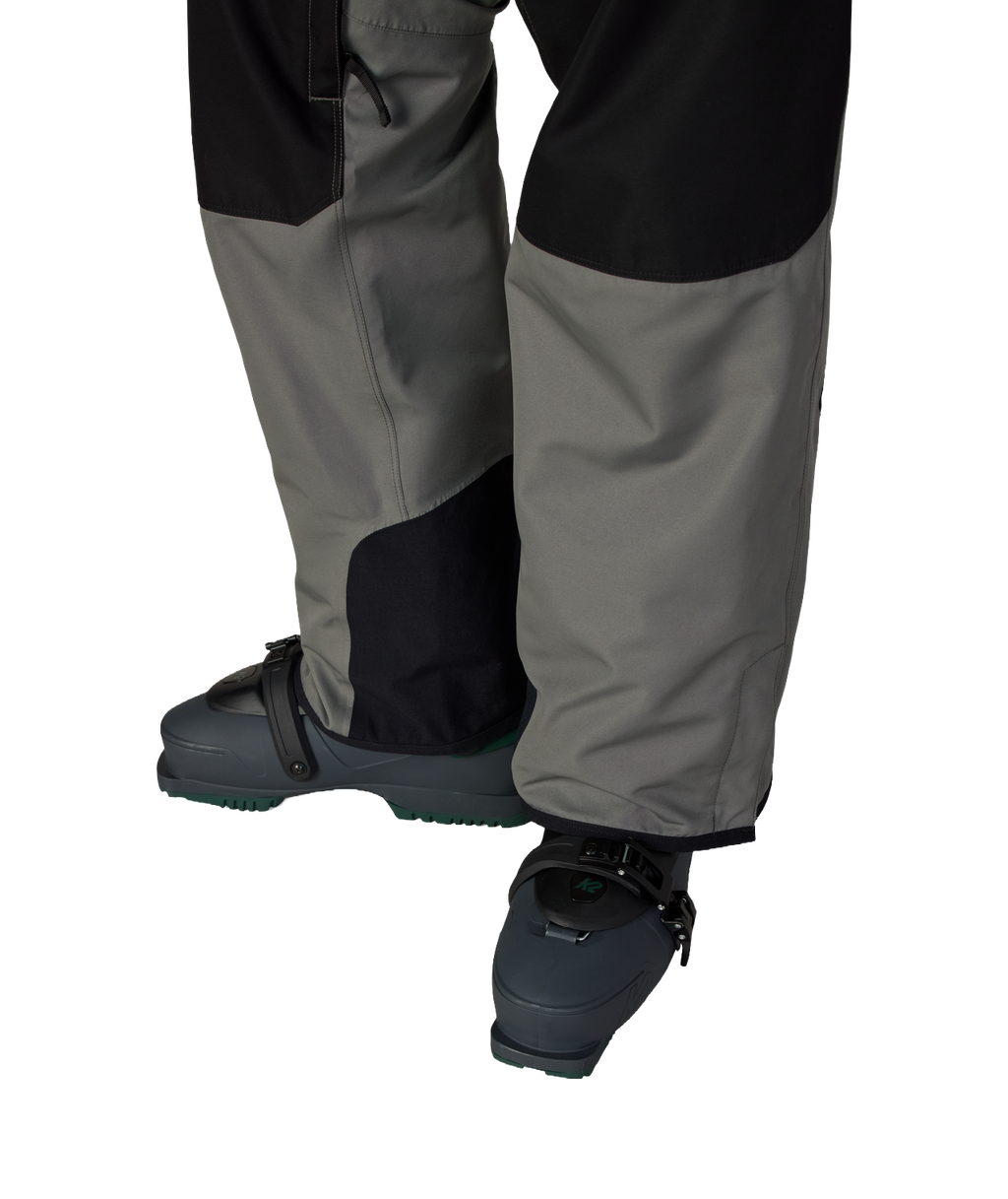 MENS HOT LAP™ INSULATED BIB - RHINO GREY COLORBLOCK