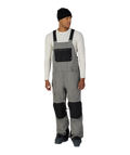 MENS HOT LAP™ INSULATED BIB - RHINO GREY COLORBLOCK