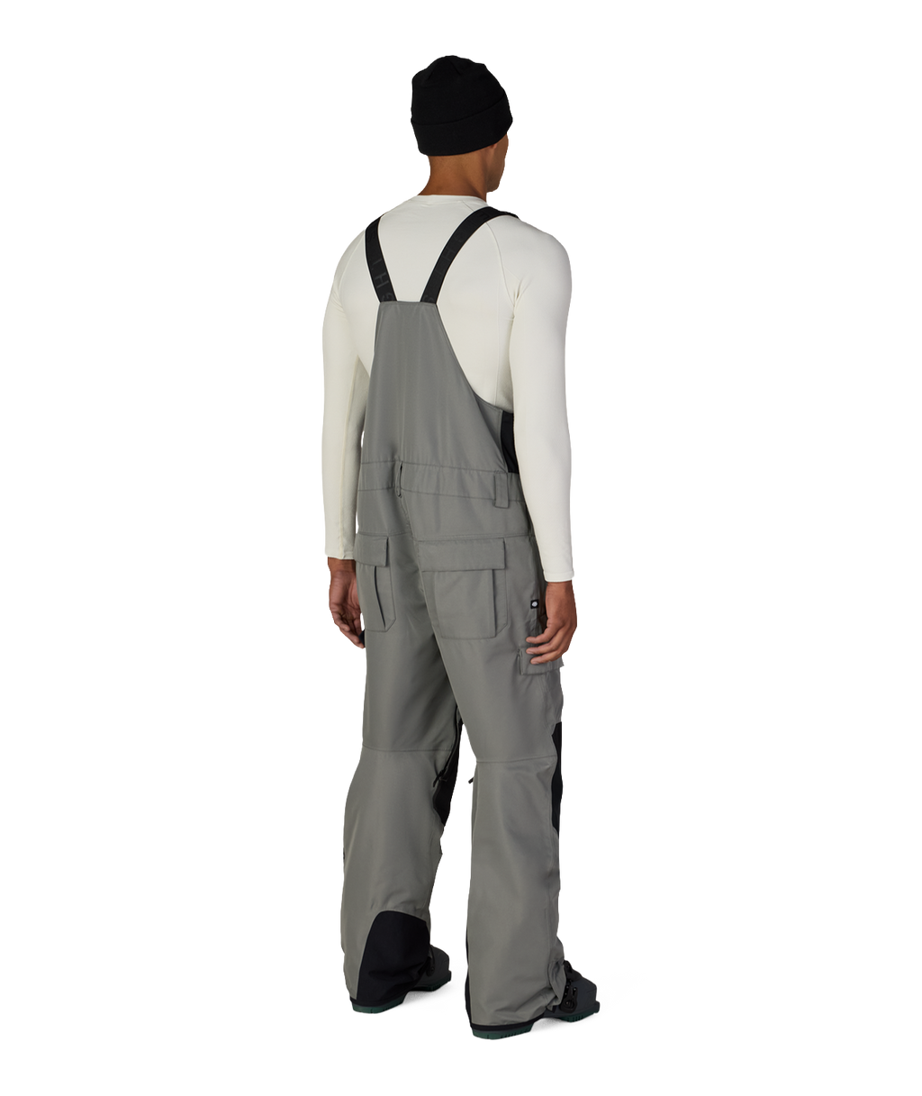 MENS HOT LAP™ INSULATED BIB - RHINO GREY COLORBLOCK