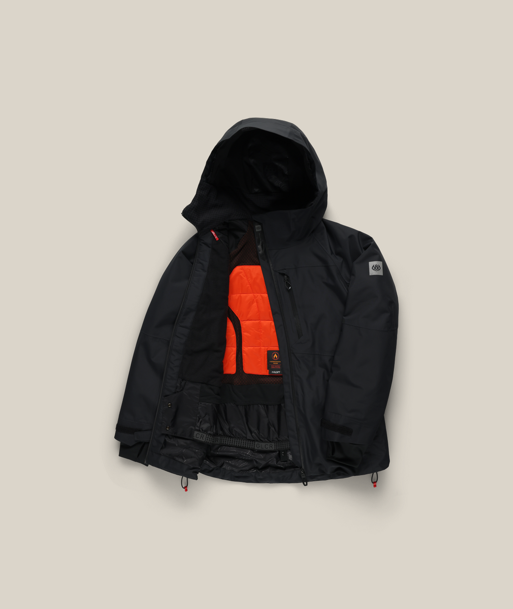 WOMENS HYDRA™ THERMAGRAPH® JACKET - BLACK