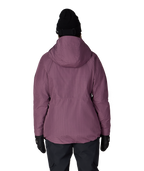 WOMENS HYDRA™ THERMAGRAPH® JACKET - BLACK PLUM GRID
