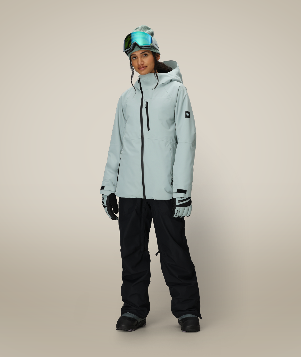 WOMENS HYDRA™ THERMAGRAPH® JACKET - DUSTY MARINE