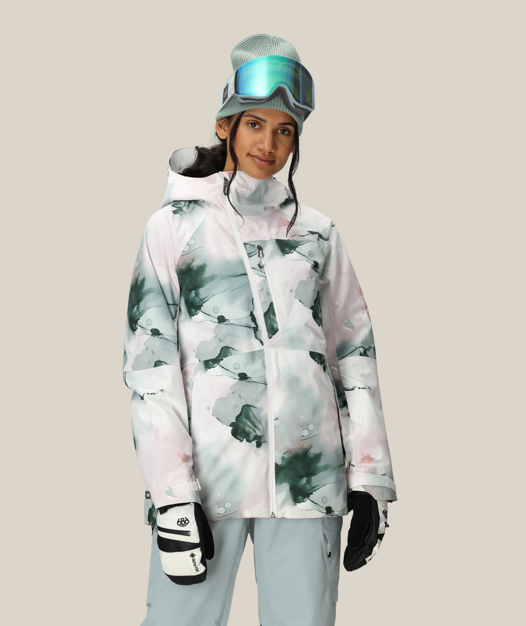 WOMENS HYDRA™ THERMAGRAPH® JACKET - DUSTY MARINE INK