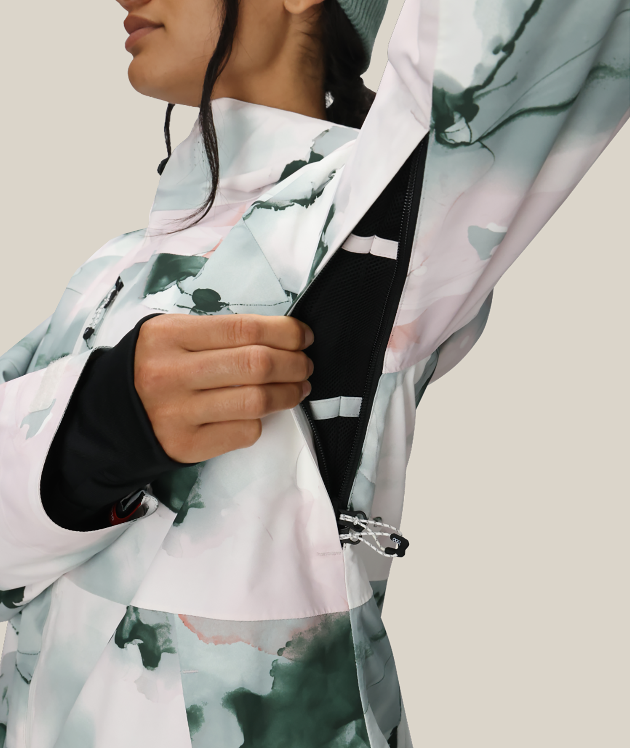 WOMENS HYDRA™ THERMAGRAPH® JACKET - DUSTY MARINE INK