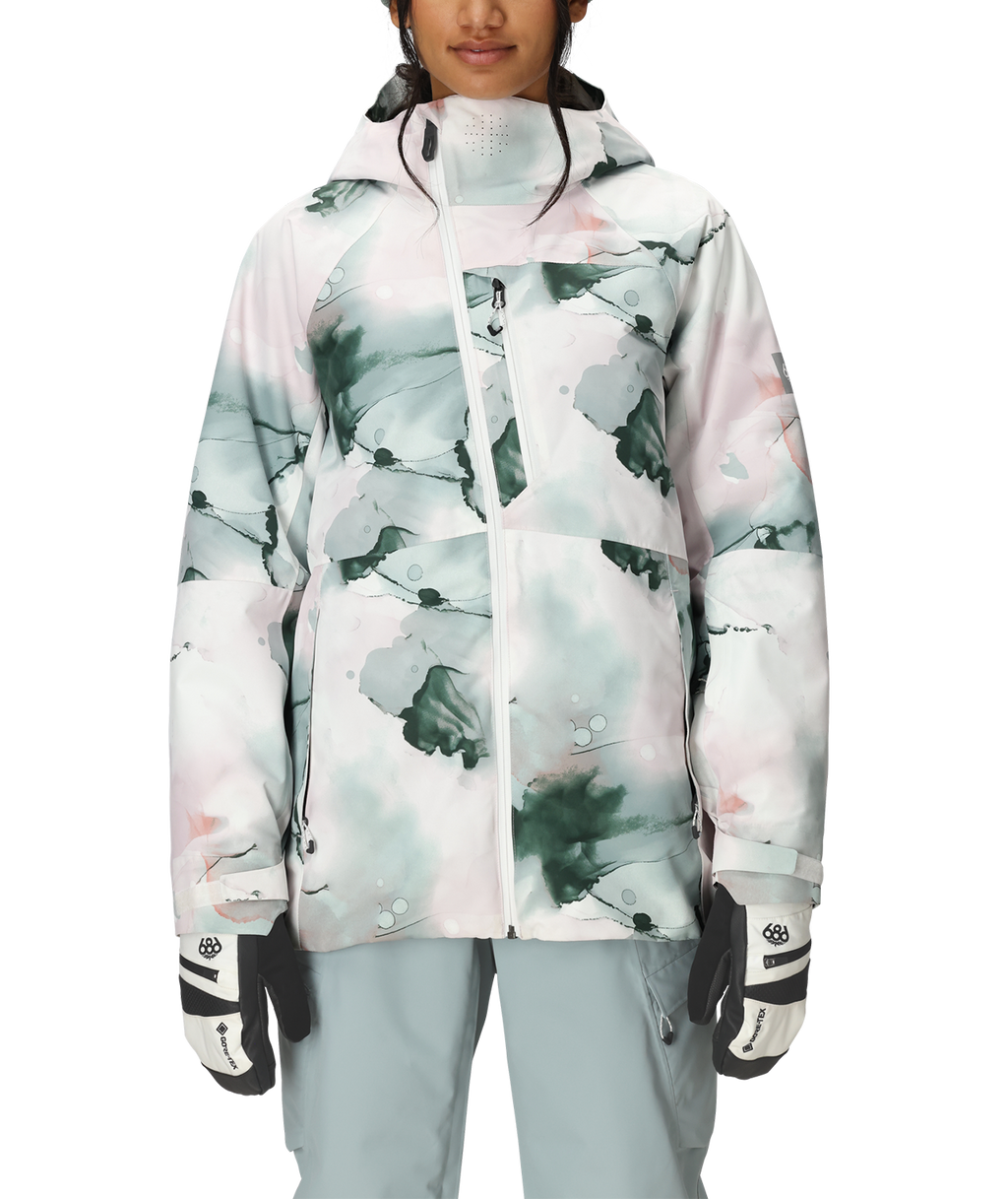WOMENS HYDRA™ THERMAGRAPH® JACKET - DUSTY MARINE INK