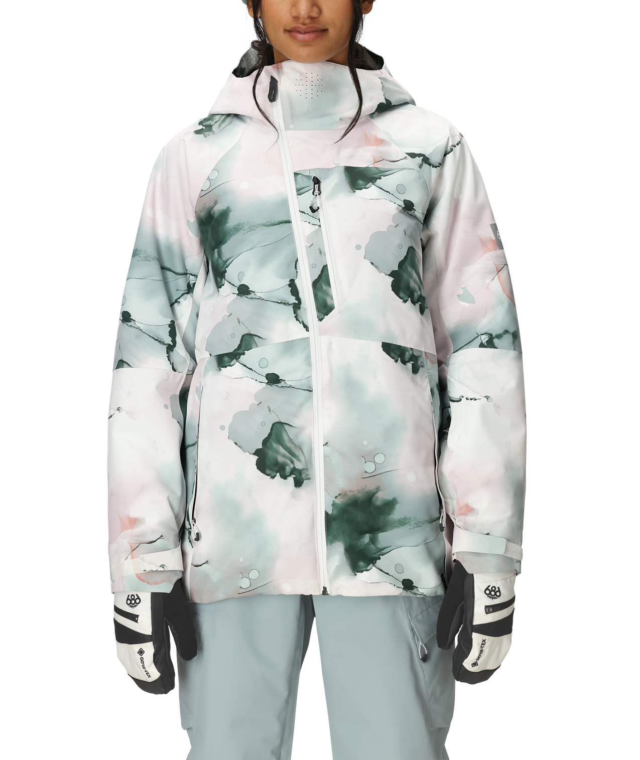 WOMENS HYDRA™ THERMAGRAPH® JACKET - DUSTY MARINE INK
