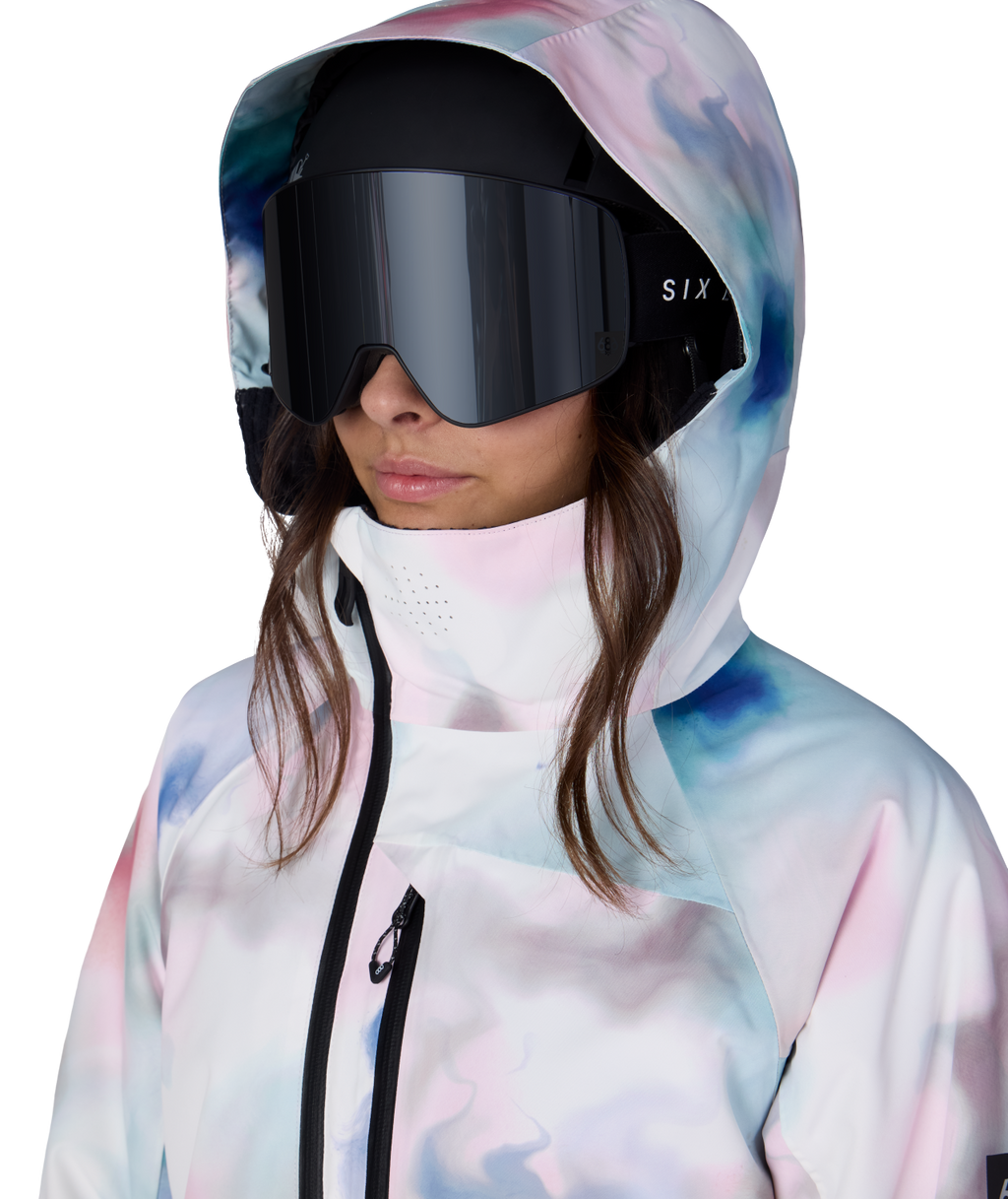 WOMENS HYDRA™ THERMAGRAPH® JACKET - GREEN INK WASH