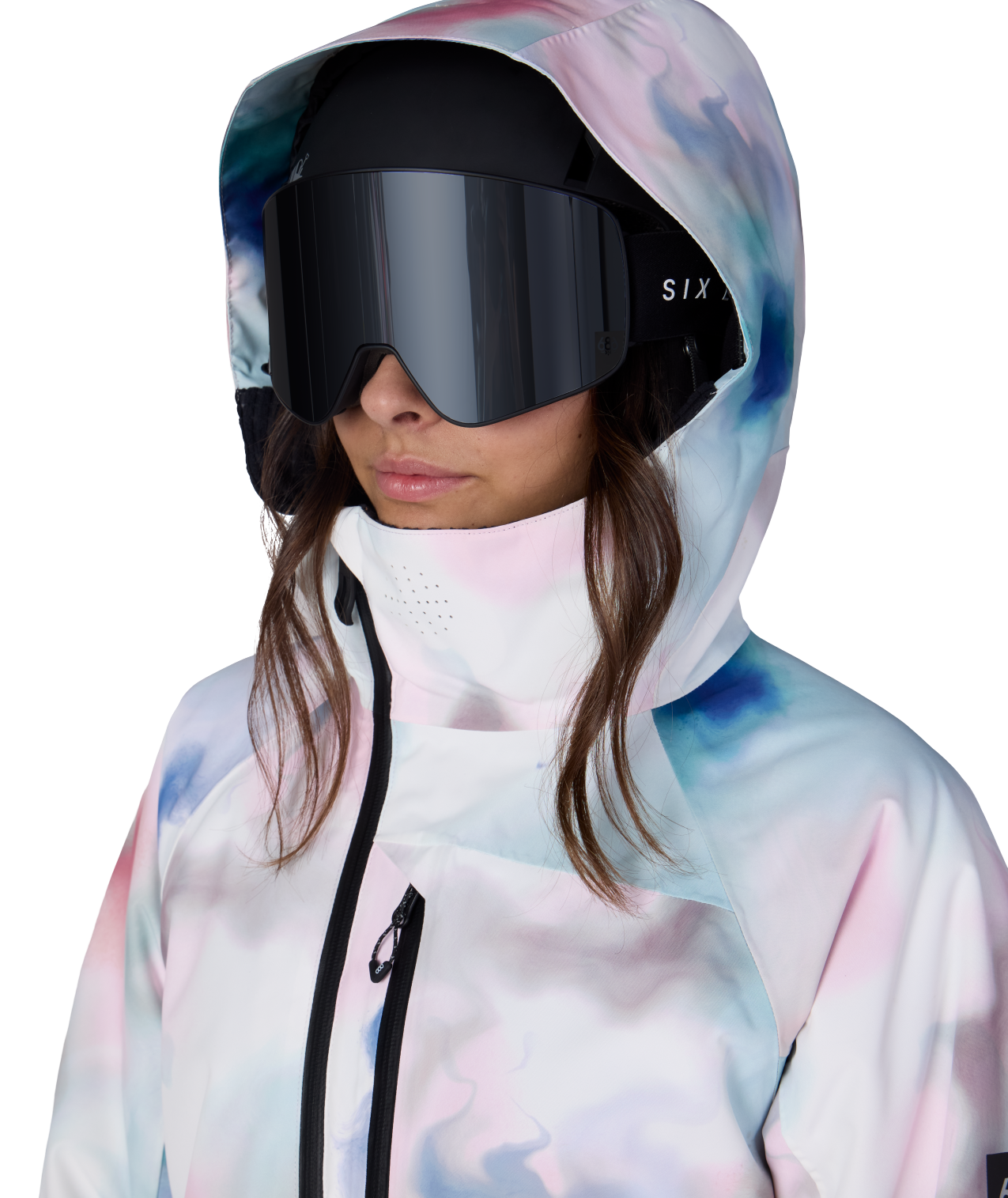 WOMENS HYDRA™ THERMAGRAPH® JACKET - GREEN INK WASH