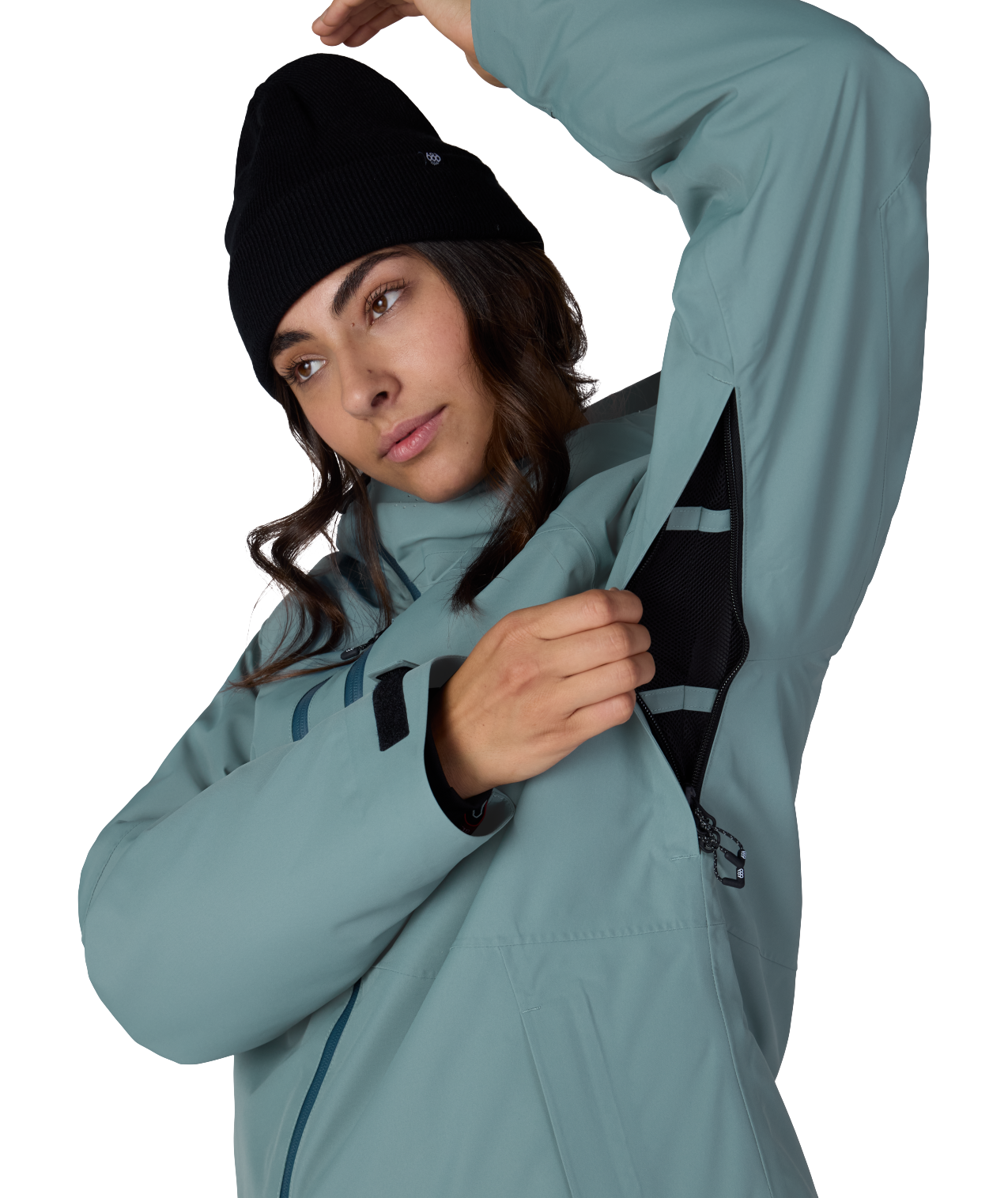 WOMENS HYDRA™ THERMAGRAPH® JACKET - PALE FIRN