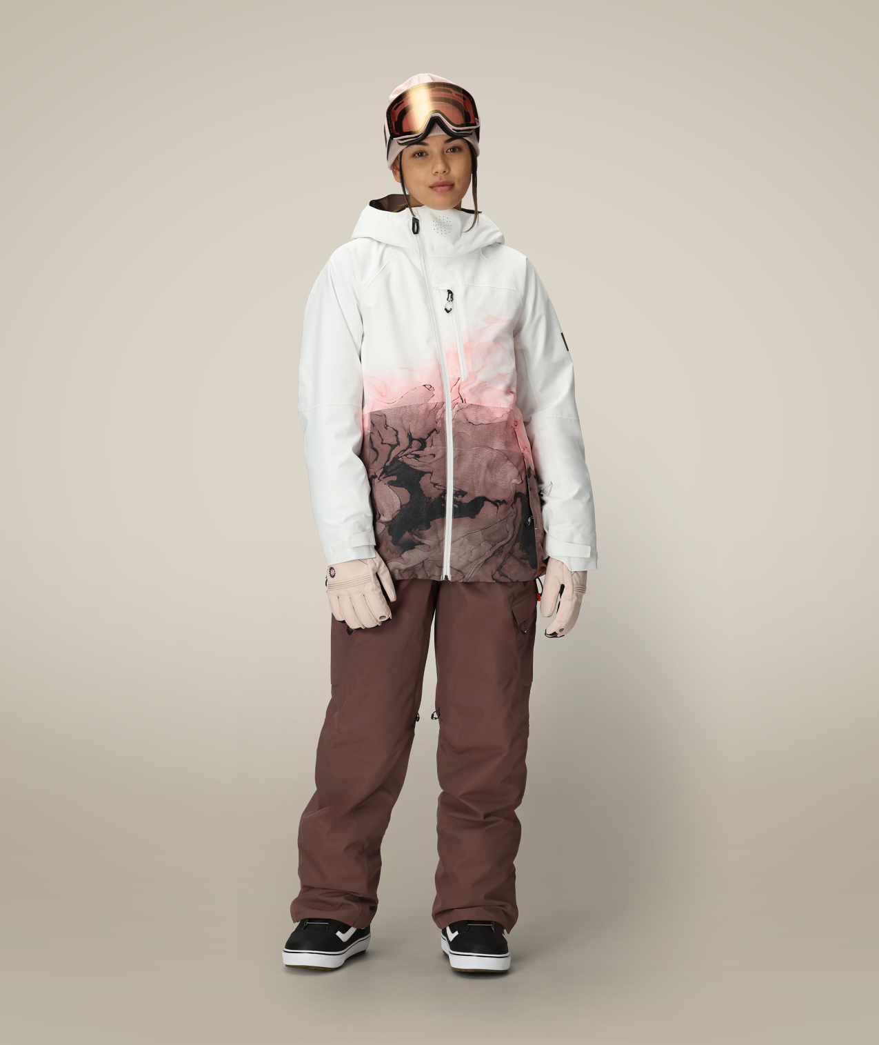 WOMENS HYDRA™ THERMAGRAPH® JACKET - PEPPERCORN CLOUDBREAK