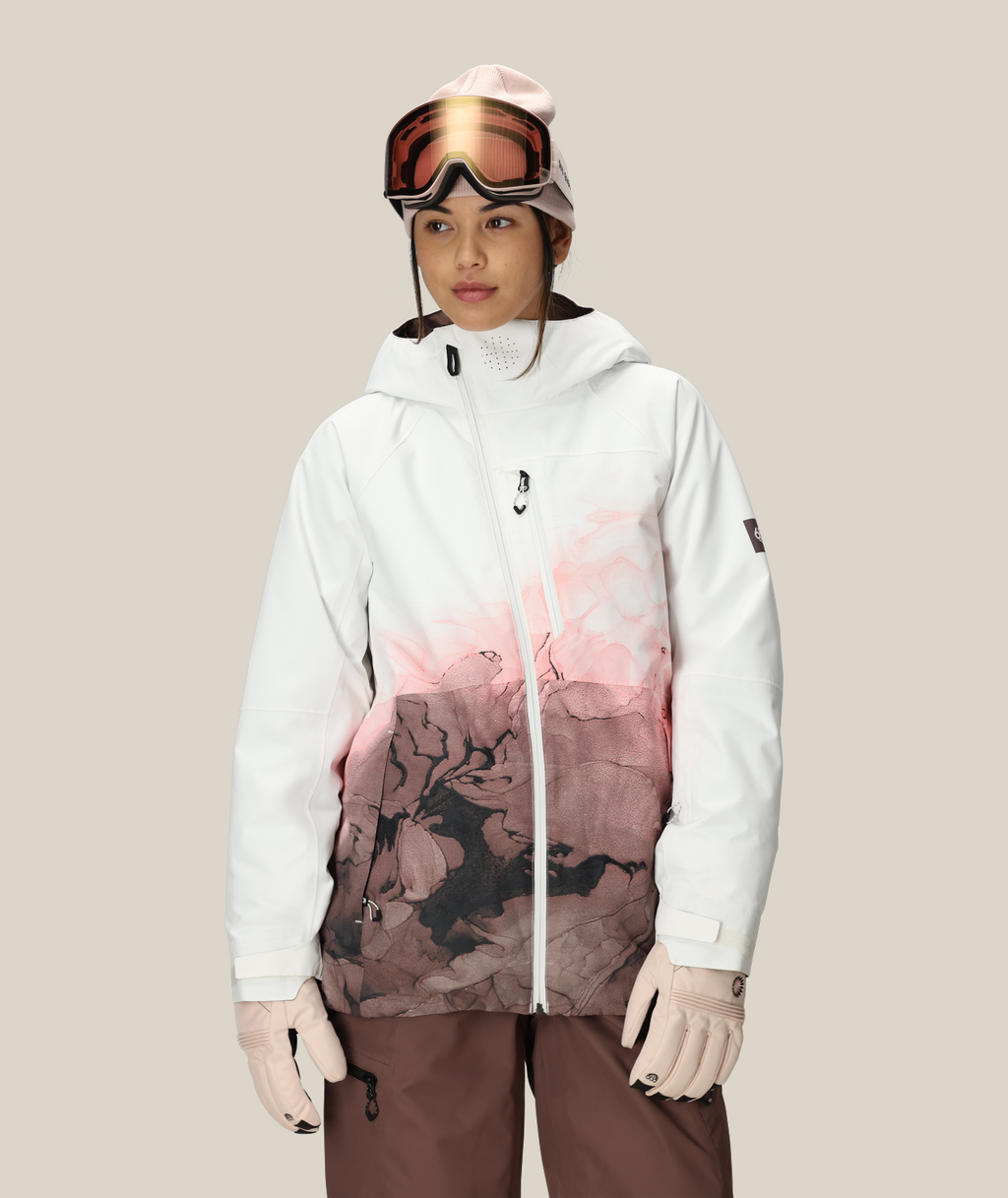 WOMENS HYDRA™ THERMAGRAPH® JACKET - PEPPERCORN CLOUDBREAK