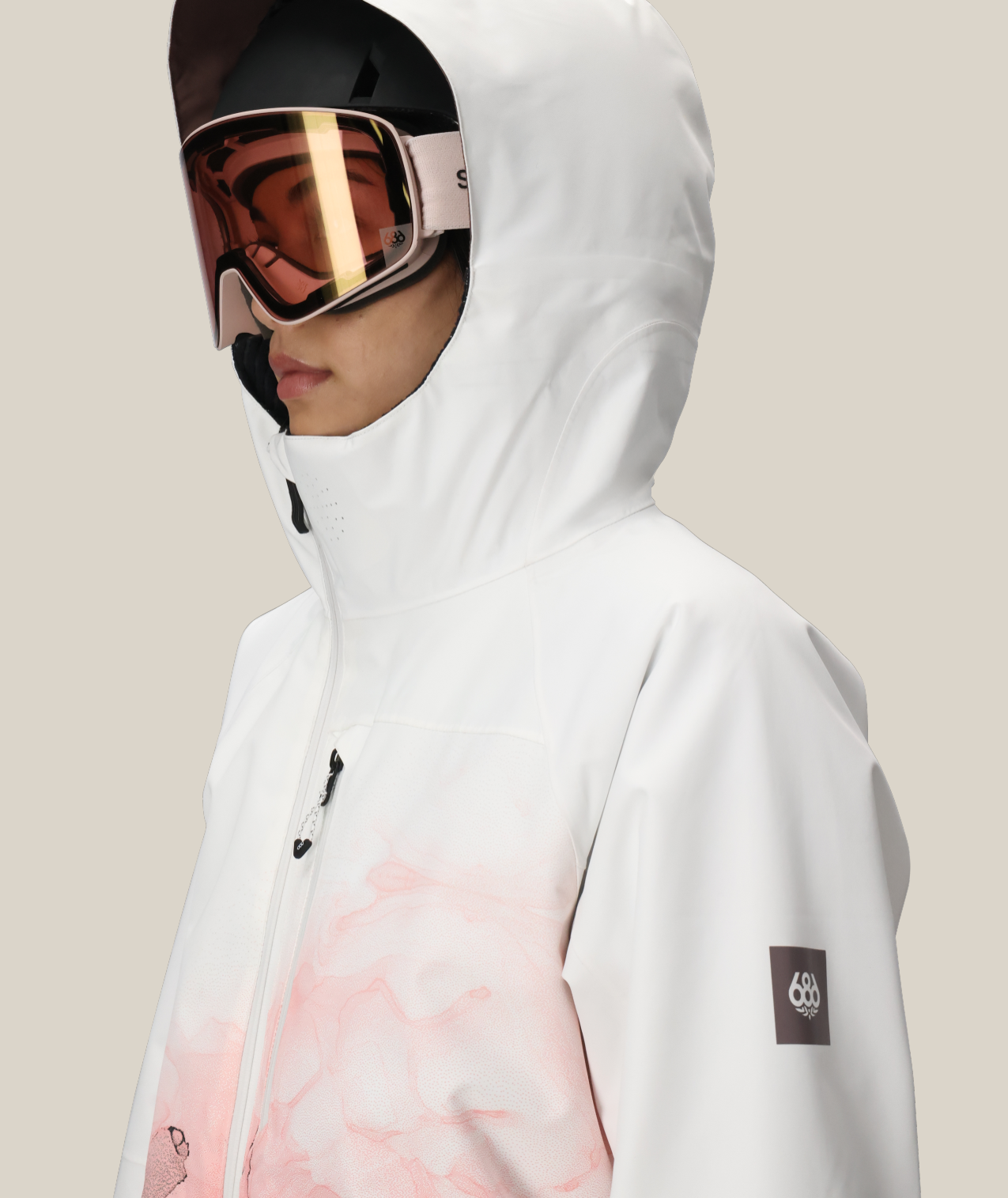 WOMENS HYDRA™ THERMAGRAPH® JACKET - PEPPERCORN CLOUDBREAK