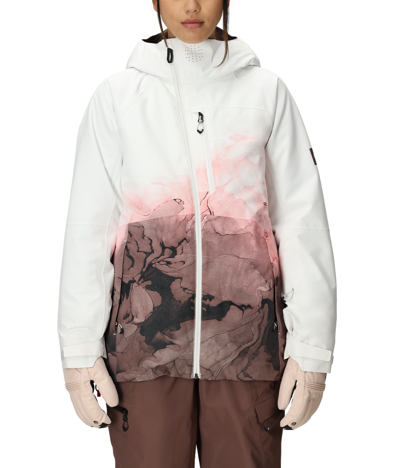 WOMENS HYDRA™ THERMAGRAPH® JACKET - PEPPERCORN CLOUDBREAK