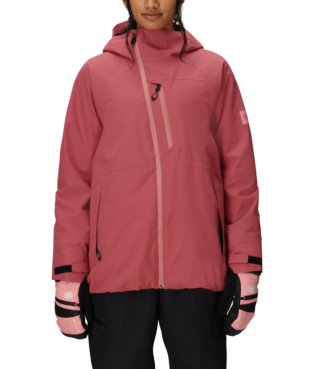 WOMENS HYDRA™ THERMAGRAPH® JACKET - ROSEWOOD