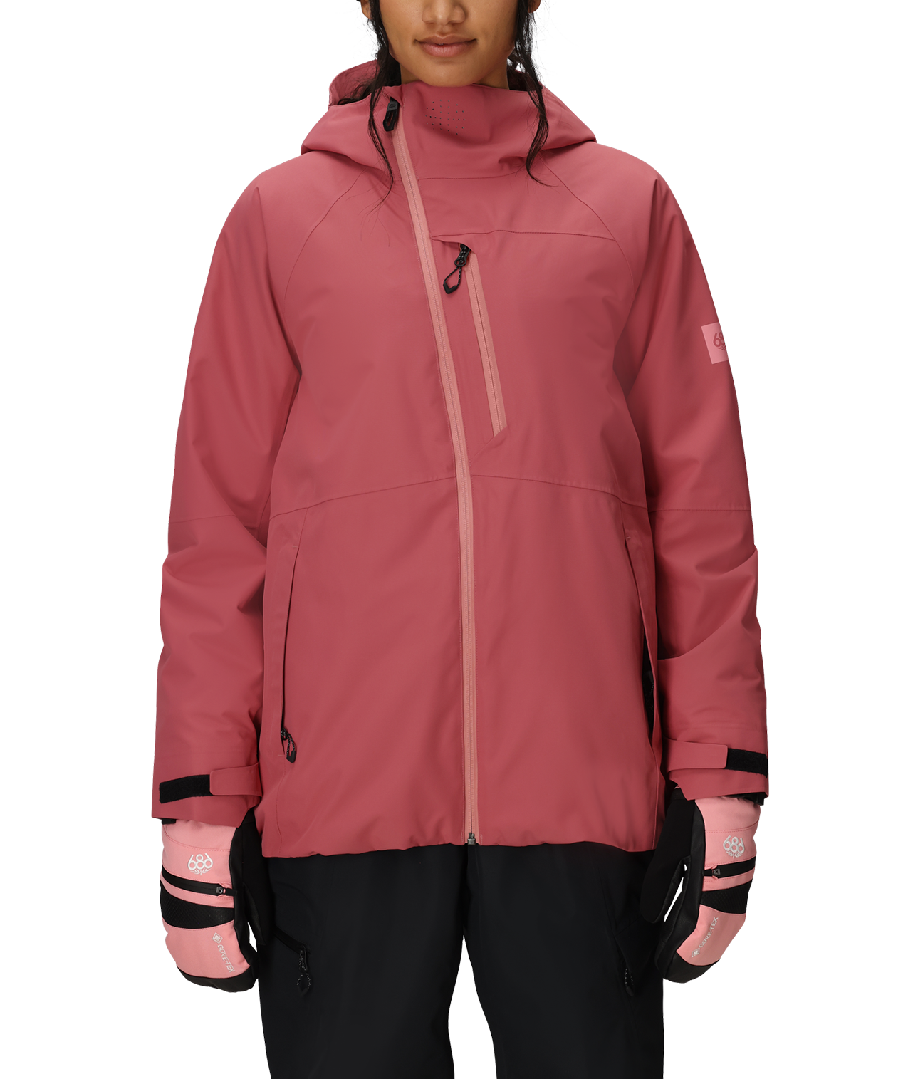 WOMENS HYDRA™ THERMAGRAPH® JACKET - ROSEWOOD
