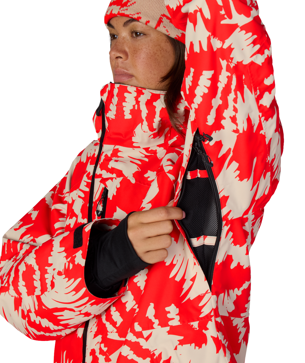 WOMENS HYDRA™ THERMAGRAPH® JACKET - SOLAR REVERB