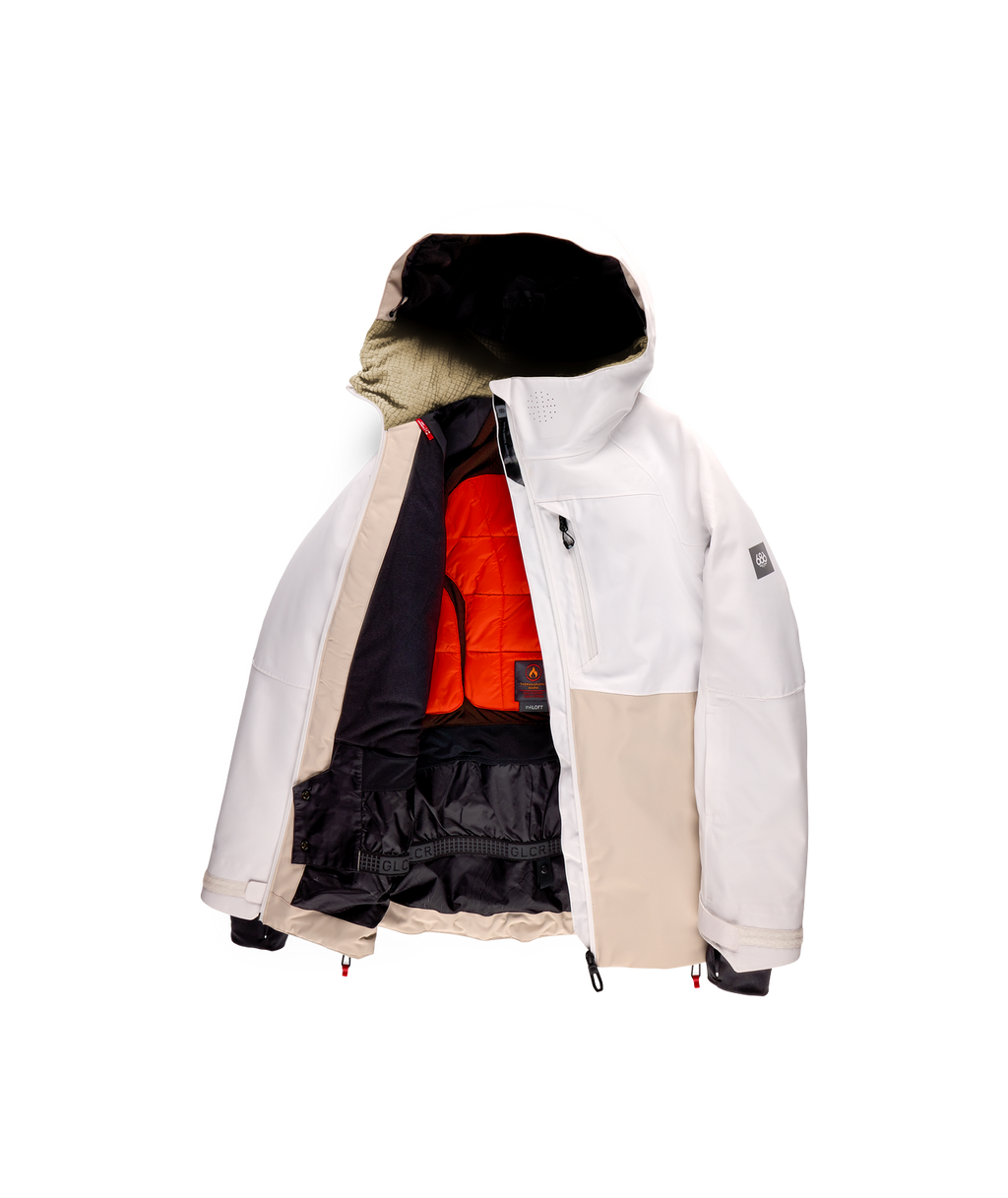 WOMENS HYDRA™ THERMAGRAPH® JACKET - WHITE COLORBLOCK
