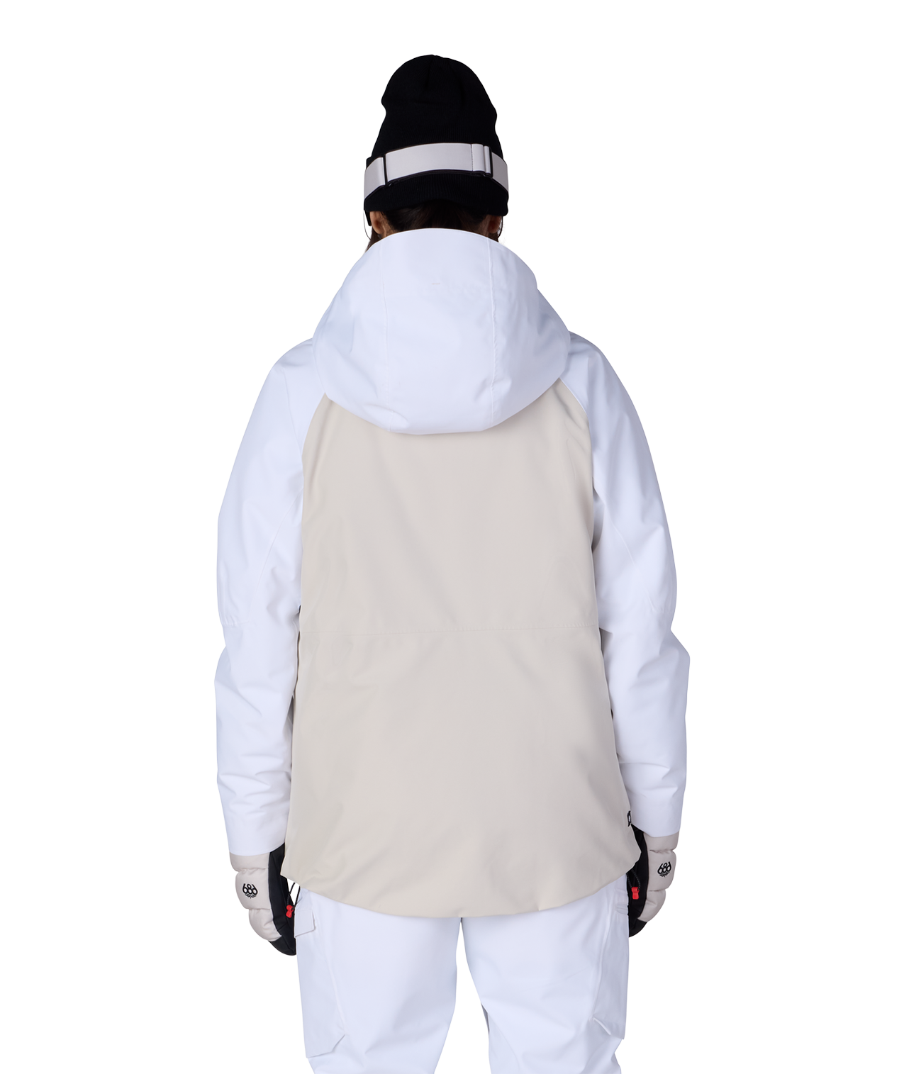 WOMENS HYDRA™ THERMAGRAPH® JACKET - WHITE COLORBLOCK
