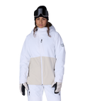 WOMENS HYDRA™ THERMAGRAPH® JACKET - WHITE COLORBLOCK