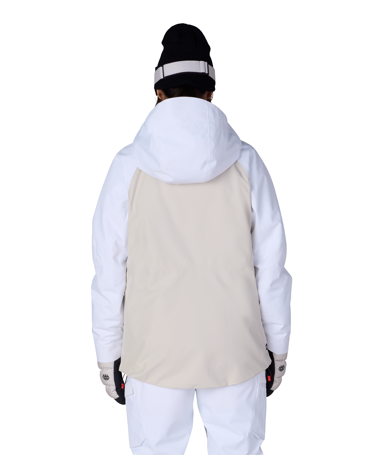WOMENS HYDRA™ THERMAGRAPH® JACKET - WHITE COLORBLOCK