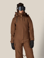 WOMENS SMARTY®3-IN-1 SPELLBOUND™ JACKET - DARK EARTH DOBBY