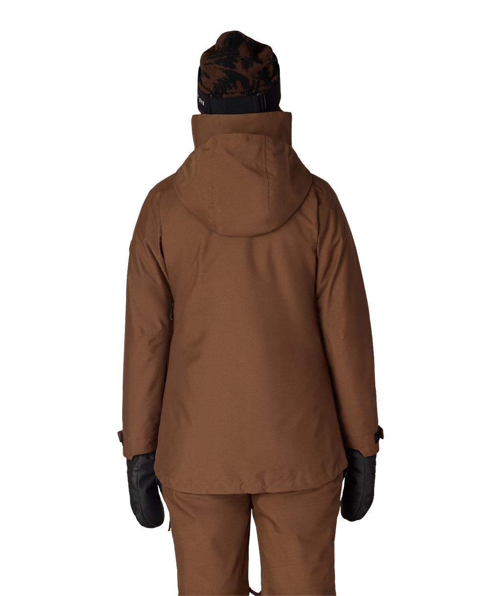 WOMENS SMARTY®3-IN-1 SPELLBOUND™ JACKET - DARK EARTH DOBBY