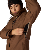 WOMENS SMARTY®3-IN-1 SPELLBOUND™ JACKET - DARK EARTH DOBBY