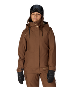 WOMENS SMARTY®3-IN-1 SPELLBOUND™ JACKET - DARK EARTH DOBBY