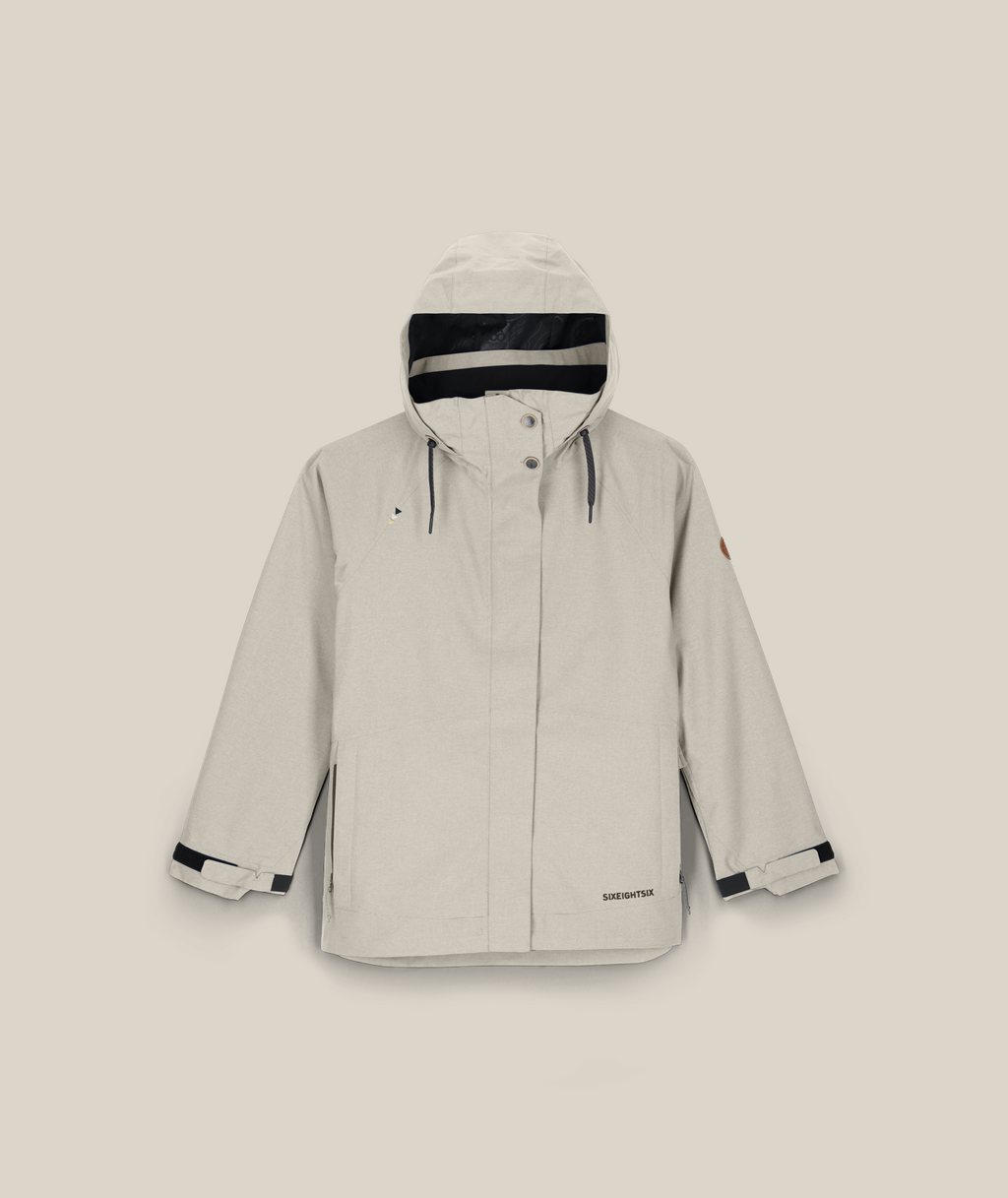WOMENS SMARTY®3-IN-1 SPELLBOUND™ JACKET - LIMESTONE DOBBY