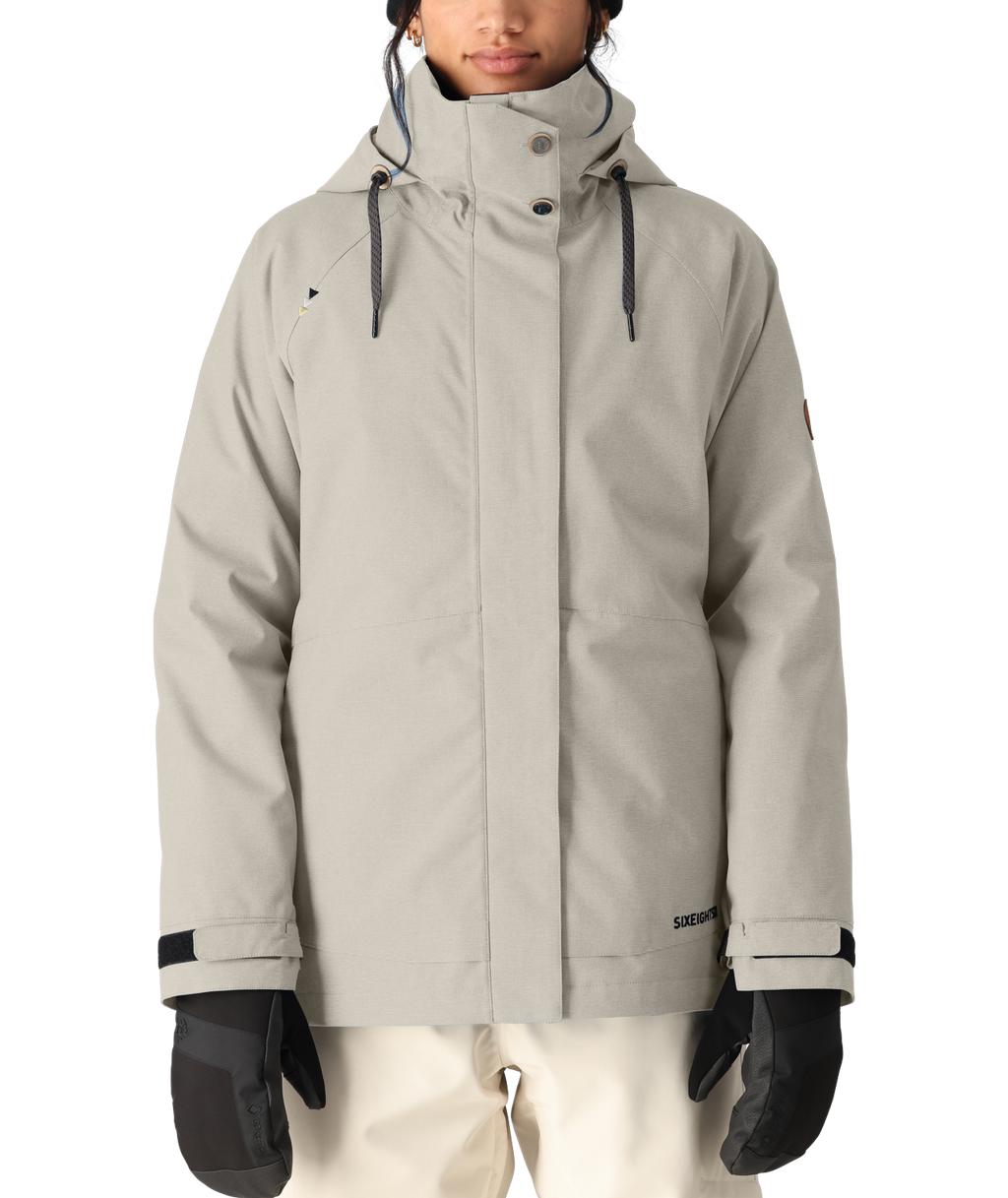 WOMENS SMARTY®3-IN-1 SPELLBOUND™ JACKET - LIMESTONE DOBBY