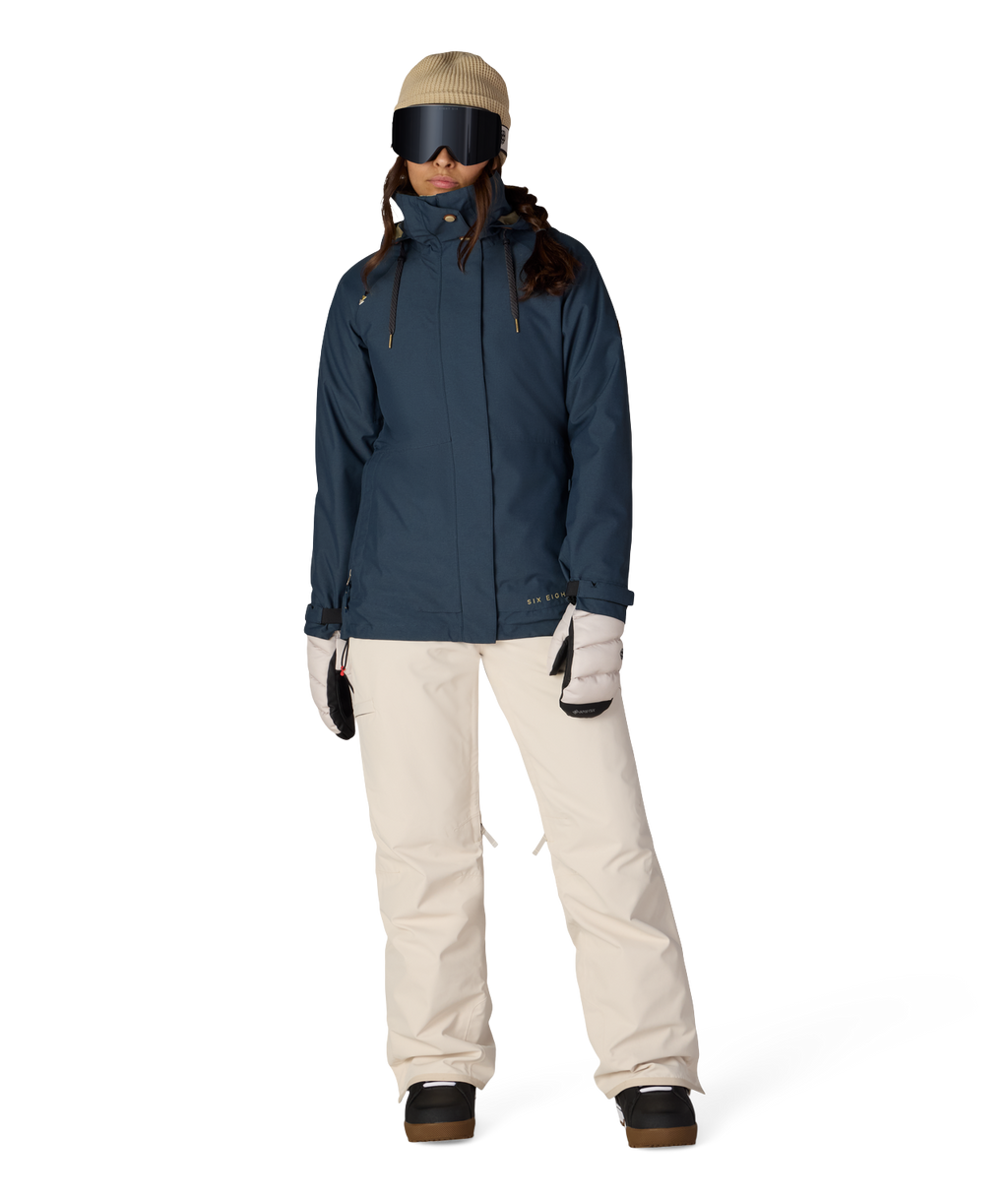 WOMENS SMARTY®3-IN-1 SPELLBOUND™ JACKET - NAVY DOBBY