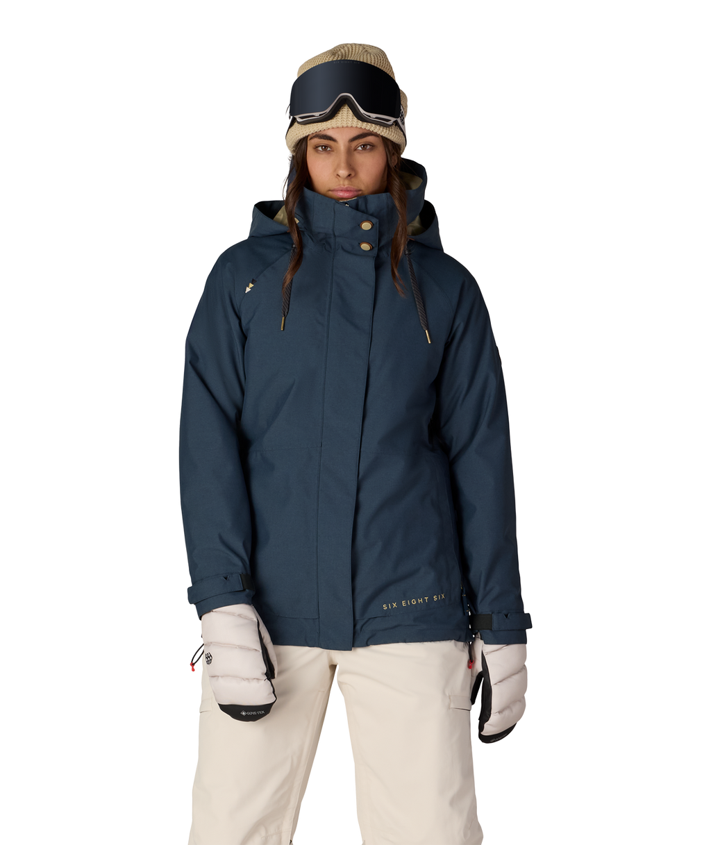 WOMENS SMARTY®3-IN-1 SPELLBOUND™ JACKET - NAVY DOBBY