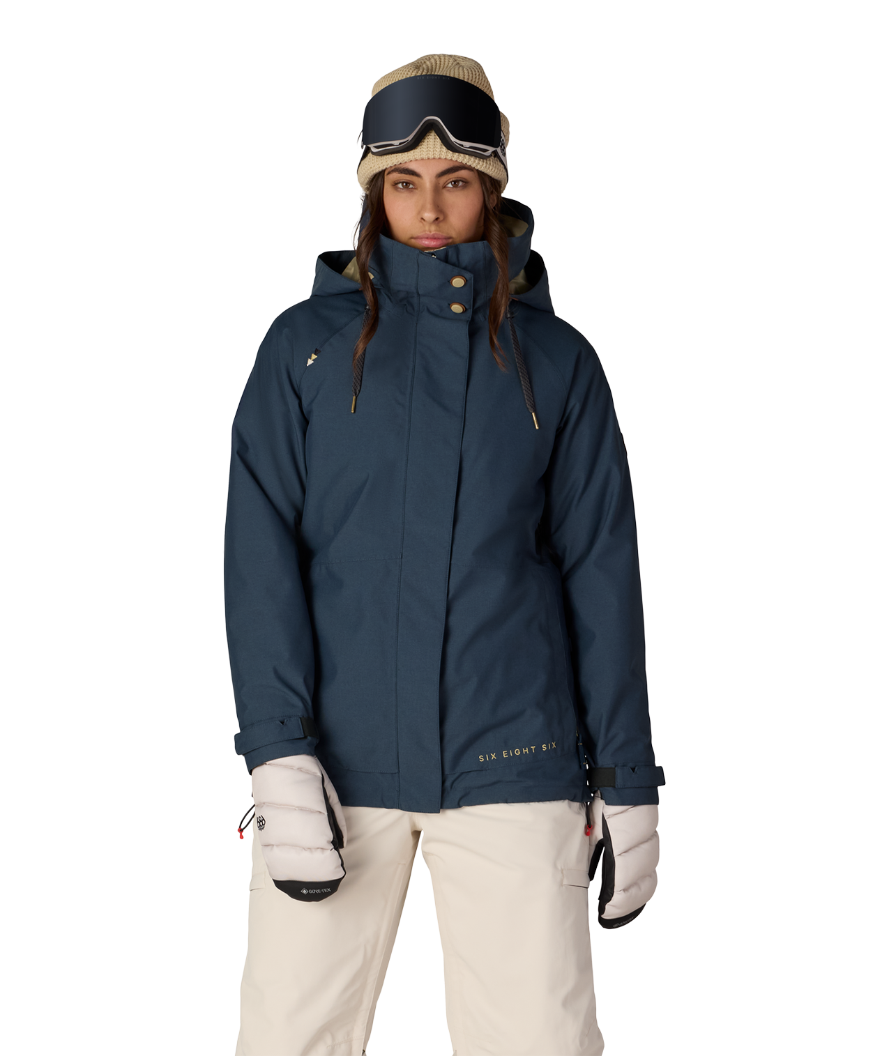 WOMENS SMARTY®3-IN-1 SPELLBOUND™ JACKET - NAVY DOBBY