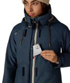 WOMENS SMARTY®3-IN-1 SPELLBOUND™ JACKET - NAVY DOBBY