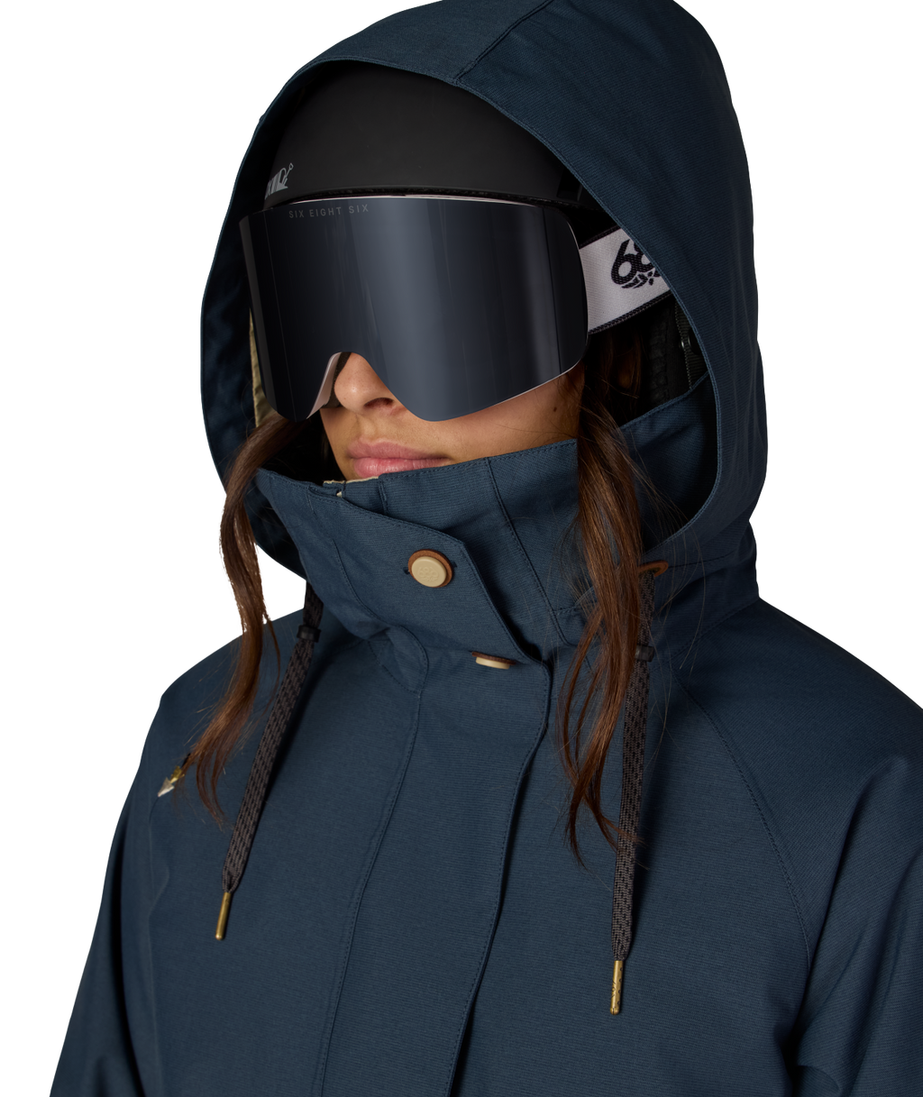 WOMENS SMARTY®3-IN-1 SPELLBOUND™ JACKET - NAVY DOBBY