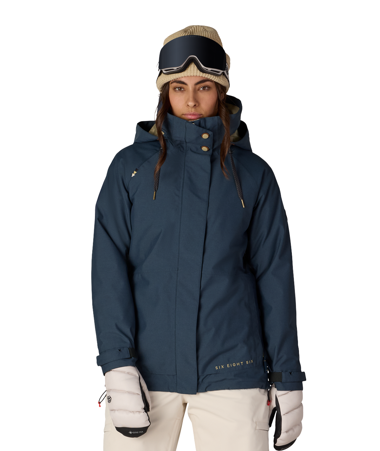 WOMENS SMARTY®3-IN-1 SPELLBOUND™ JACKET - NAVY DOBBY