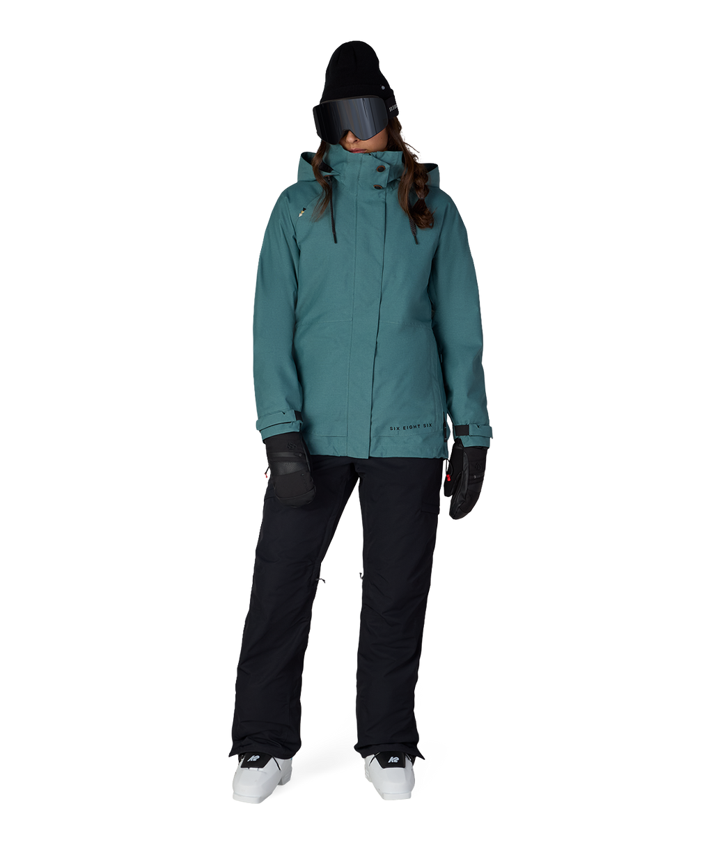 WOMENS SMARTY®3-IN-1 SPELLBOUND™ JACKET - PALE FIRN DOBBY
