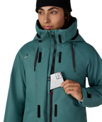 WOMENS SMARTY®3-IN-1 SPELLBOUND™ JACKET - PALE FIRN DOBBY