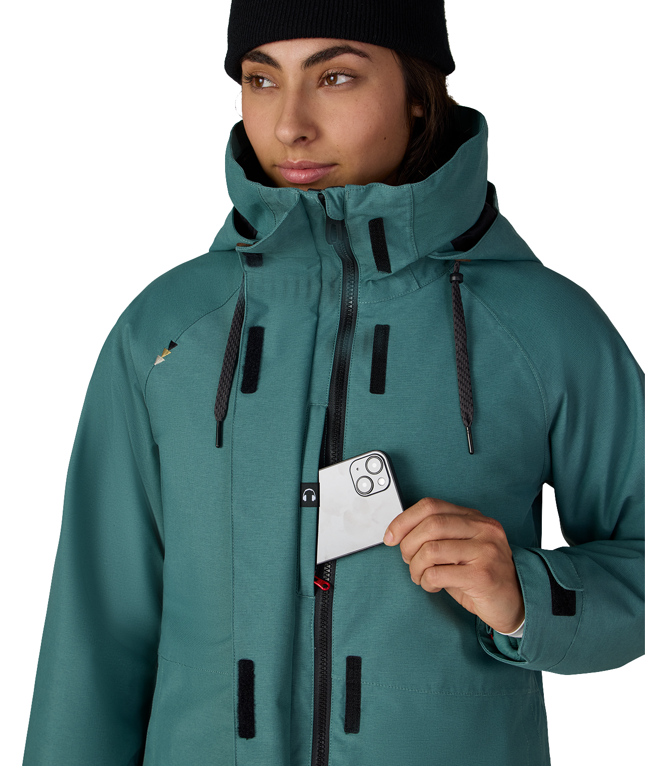 WOMENS SMARTY®3-IN-1 SPELLBOUND™ JACKET - PALE FIRN DOBBY