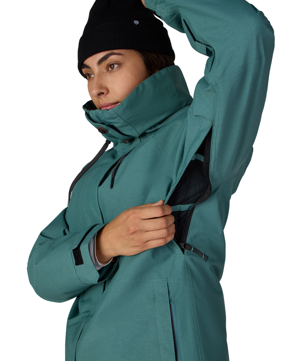 WOMENS SMARTY®3-IN-1 SPELLBOUND™ JACKET - PALE FIRN DOBBY