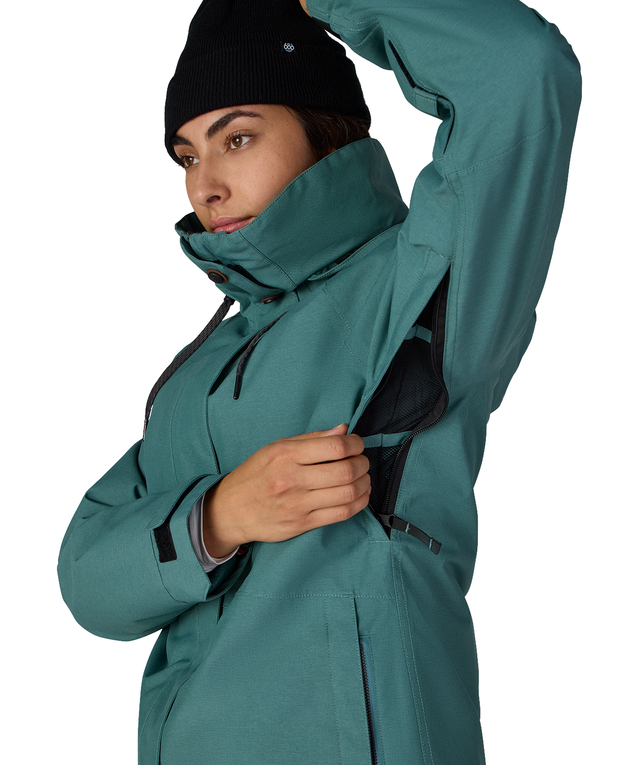 WOMENS SMARTY®3-IN-1 SPELLBOUND™ JACKET - PALE FIRN DOBBY