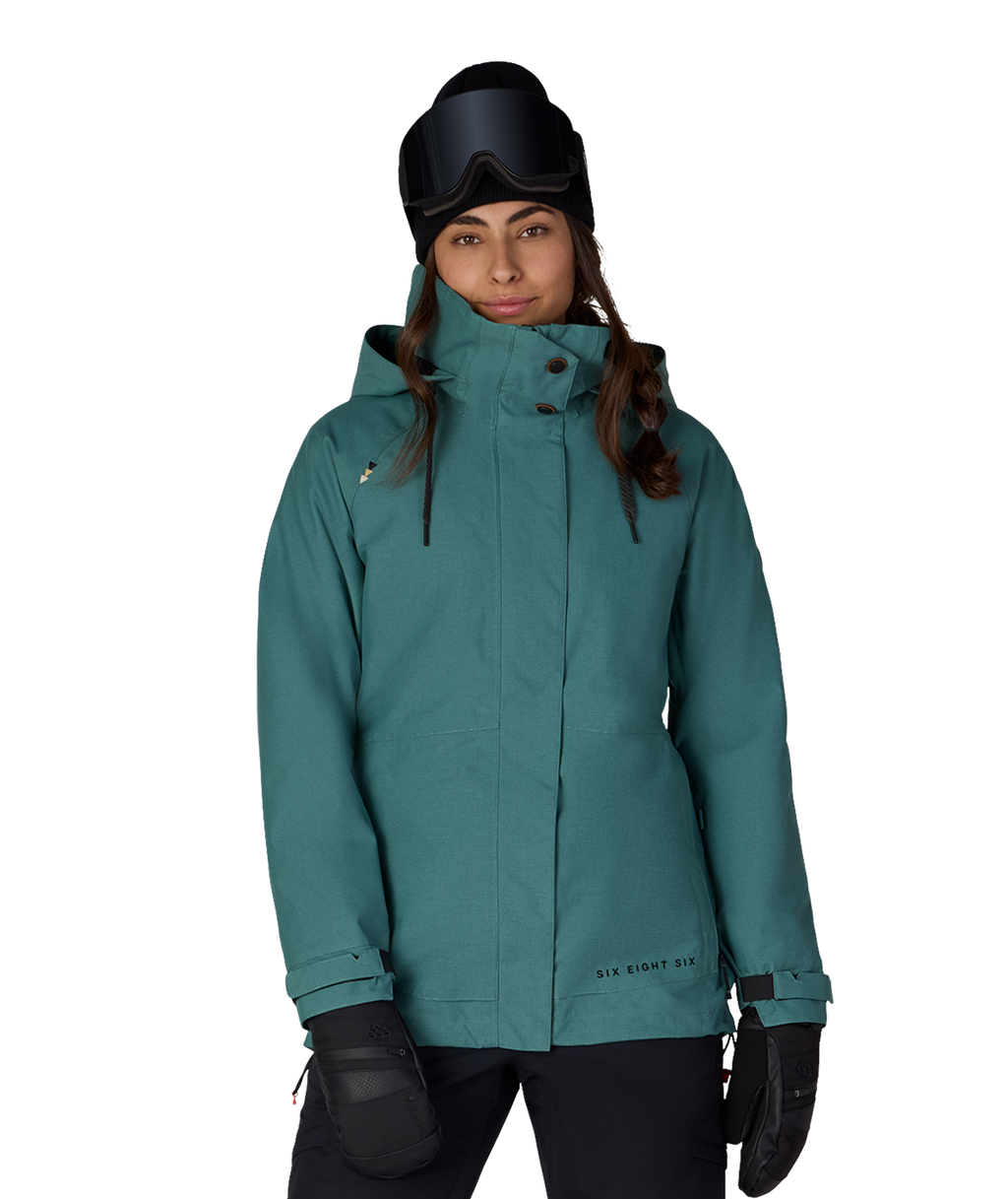 WOMENS SMARTY®3-IN-1 SPELLBOUND™ JACKET - PALE FIRN DOBBY