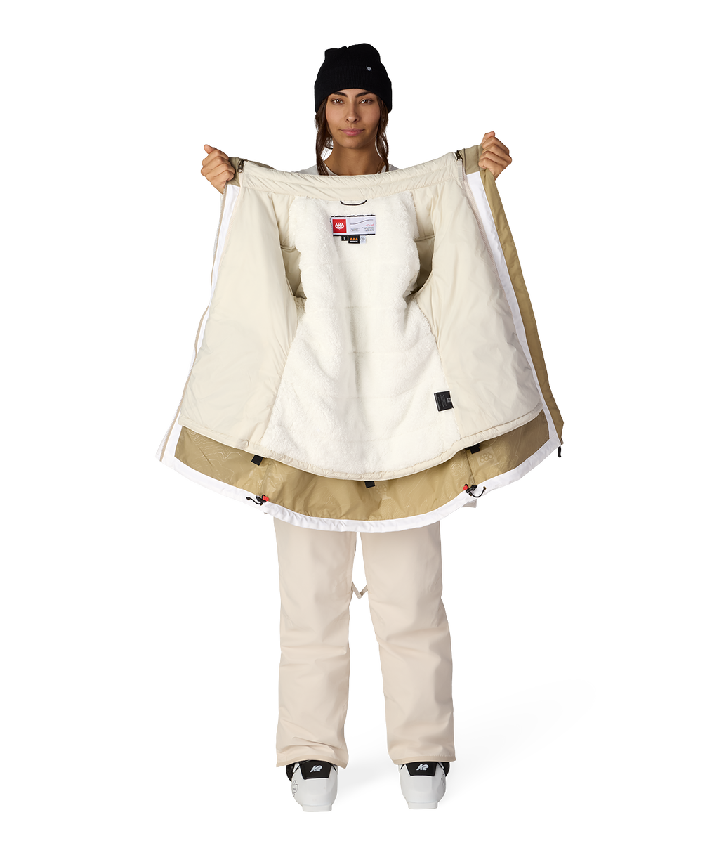 WOMENS SMARTY®3-IN-1 SPELLBOUND™ JACKET - WHITE