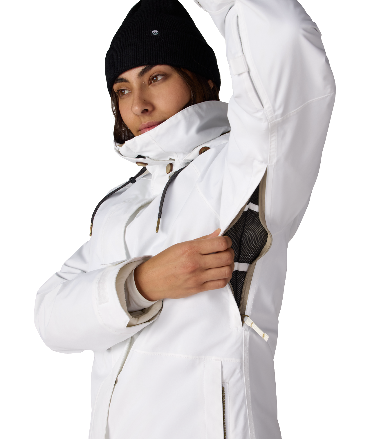 WOMENS SMARTY®3-IN-1 SPELLBOUND™ JACKET - WHITE