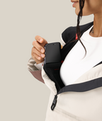WOMENS OUTLINE™ SHELL ANORAK - LIMESTONE COLORBLOCK