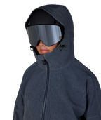WOMENS OUTLINE™ SHELL ANORAK - NAVY DENIM
