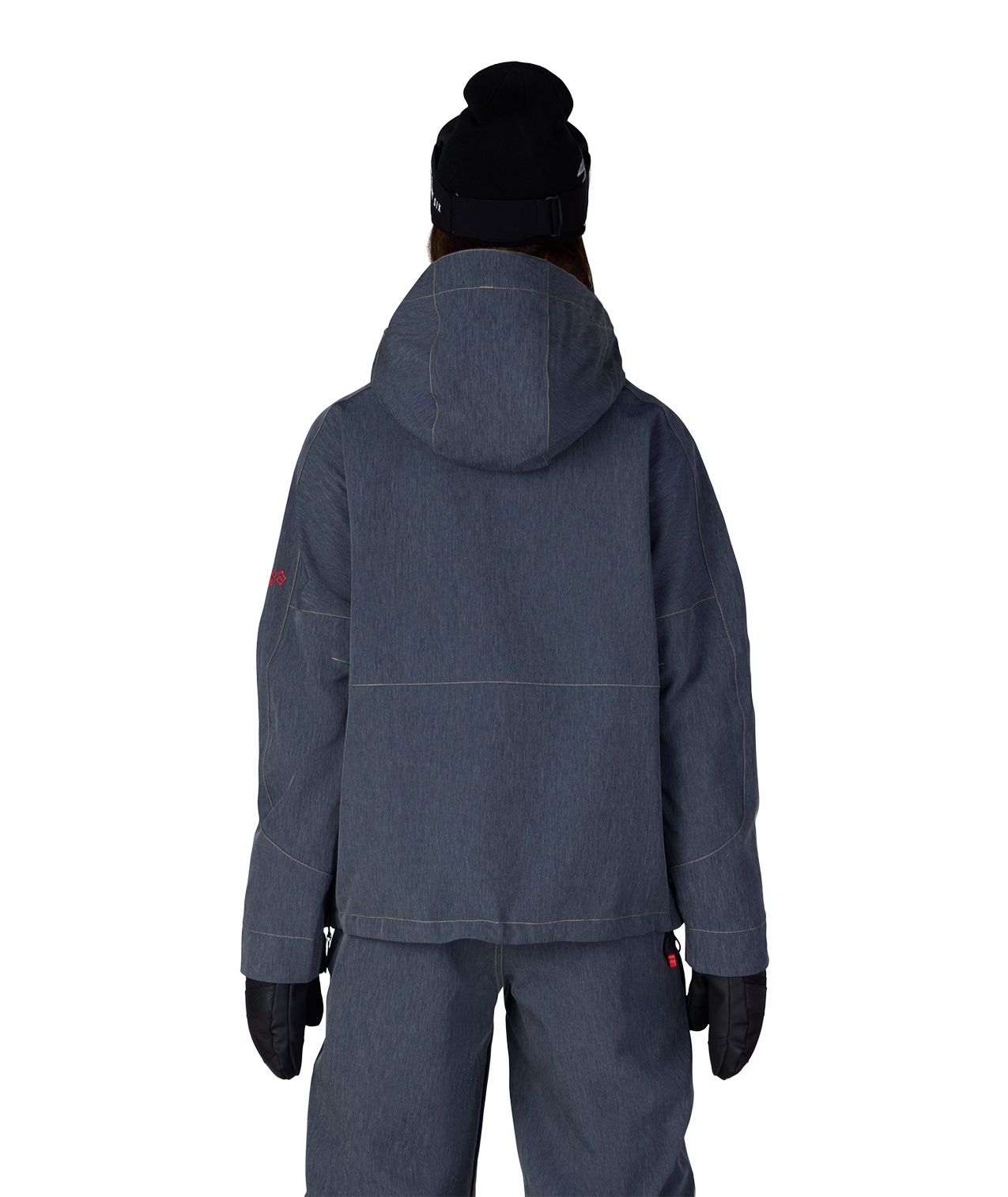 WOMENS OUTLINE™ SHELL ANORAK - NAVY DENIM