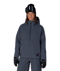 WOMENS OUTLINE™ SHELL ANORAK - NAVY DENIM