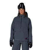 WOMENS OUTLINE™ SHELL ANORAK - NAVY DENIM